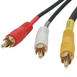 Cables To Go 40448 Value Series RCA Type Audio Video Cable (6 Feet, Black)