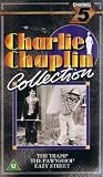 Charlie Chaplin Collection -The Tramp/The Pawnshop/Easy Street [VHS] (1915/1916/1917)
