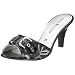 RemonteDorndorf Lola D4850/11, Damen Clogs & Pantoletten, schwarz, (schwarz/schwarz-grau 11)