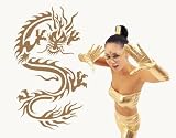 Best Quality Vinyl Wall Sticker Decals - Dragon ( Size: 24in x 40in - Color: black ) - No: 1132