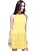 OMEYA.WANSHIDA.Women Party Flare Lace High Neck Sleeveless A-line Mini Dress
