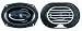 Power Acoustik XP-694K 6-Inch x 9-Inch Four-Way Full Range Speaker