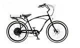 Pedego Comfort Cruiser Classic Electric Bike with Black Rims Whitewall Tires