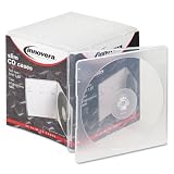 Innovera� Slim CD Cases, Clear, 25 Cases per Pack