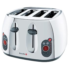 Breville TT49 Polished Stainless Steel 4 Slice Toaster