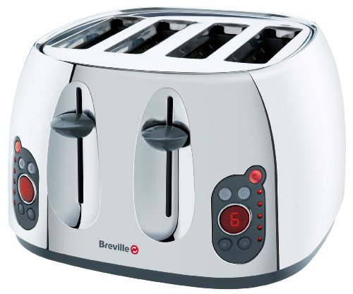 Breville TT49 Polished Stainless Steel 4 Slice Toaster