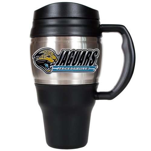Jacksonville Jaguars Stainless Steel Travel Mug