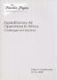 Expeditionary Air Operations in Africa: Challenges and Solutions