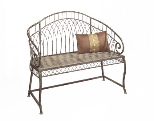 Midwest CBK Rose Green Garden Bench