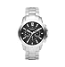 Fossil,Fossil Men's FS4532 Stainless Steel Bracelet Black Analog Dial Chronograph Watch,Fossil,FS4532,FOSSIL-FS4532