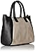Nine West Natural Talent Satchel Bag, Milk/Black, One Size
