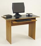 Office Products : Computer Desk In Elmira Oak Finish By Ameriwood Furniture