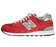 New Balance ML574 Running Shoes Red Mens