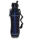 41W71v%2BW2qL. SL160  Eco Vessel Blue Stainless Steel Filtered Water Bottle with Built in Water Filter
