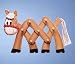 Wood Donkey Coat Hanger Image