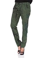 Desigual Pantalón Icosa (Verde Botella)