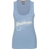 Chase Authentics Michael Waltrip Ladies Pastel Ribbed Tank