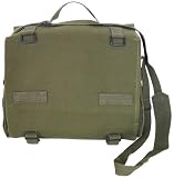 Canvas German Shoulder / Bread Bag - FULL SIZE - Unisex - Olive