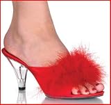 Marabou High Heels 3 inch High Heel Shoes
