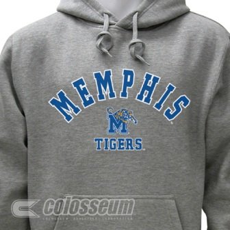 Buy Memphis Tigers Campus Yard Hooded Sweatshirt by Colosseum