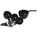 KitchenAid 4-Piece Measuring Cup Set with Scraper, Black