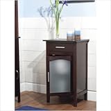 IMAGE OF Bamboo Linen Floor Cabinet in Espresso
