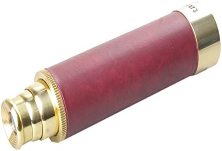 Lehang8899 Brass 25X30 Colour Monocular Telescope Great For Outdoor Camping