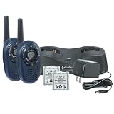 Cobra PR 135VP GMRS 2-Way Radio w Wall Charger (Pair) by Cobra