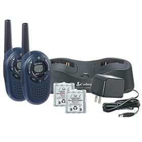 Click here to buy Cobra PR 135VP GMRS 2-Way Radio w  Wall Charger (Pair) by Cobra.