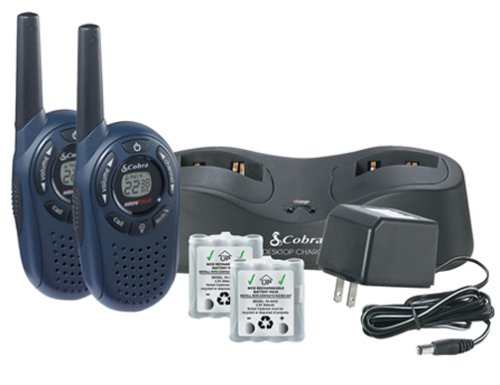 Electronics: Cobra PR 135VP GMRS 2 Way Radio w/ Wall Charger Pair