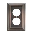 Architectural Single Duplex Wall Plate- Set of 2