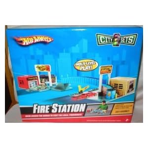 Hot Wheels City Sets Fire Station by 