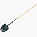 Union Tools 45106 Round Pt 48" Long Hndl Dura Torque Shovel