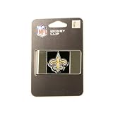 New Orleans Saints Steel Money Clip