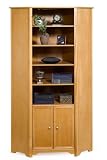 Oxford Corner Bookcase With Cabinet