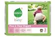 Seventh Generation Free and Clear Baby Diapers, Stage 3, 35 Count (Pack of 4)
