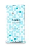 method Flushable Bathroom Wipes, Case Pack, Twelve - 28 Count Packs (336 Wipes)