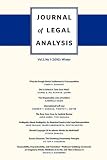Journal of Legal Analysis, Volume 2: Number 1 (2010): Spring
