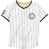 Carter's(カーターズ) ピンストライプ ベースボール ティ トップス半袖Tシャツ 4歳【並行輸入】