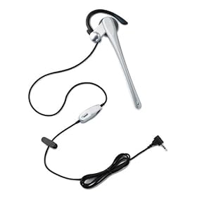 AT&T H415 Headset for Cordless Telephones (Black/Silver)