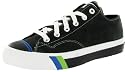 PRO KEDS Royal Lo Mens Low Top Shoes Vulcanized Sneakers Nubuck Leather Black