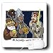 Rich Diesslins Cartoon Days of Christmas TCDC - Tim Ellis Cartoon about Christmas Magi and Starwars Jedi - Mouse Pads Image