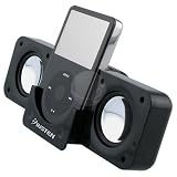 INSTEN Folding Stereo Speaker – Black