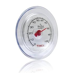  Timex TX1010 4.5-Inch Suction Cup Window Hygrometer