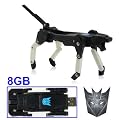 8G USB 2.0 Transformer Flash Memory Drive/8GB USB Flash Drive Transformers style - A Fantastic Gift for Any College Student / Computer Geek / Any Transformer Fan