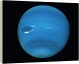 Voyager 2 image of the planet Neptune - 40 Inch Canvas Print (101 cm) by Science Photo Library