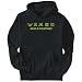 Hoodie Mens Black " MADE IN Philippines - Laundry Instructions" Countries Small