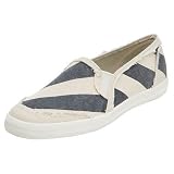 Keds Womens Champion Distressed Slip-on,Navy/Natural,10 M