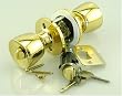 Polished Brass Entry Lock