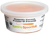 Yummy Spoonfuls Mushy Yummy Organic Carrot,Potato & Parsnip, 4-Ounce Tubs (Pack of 12)